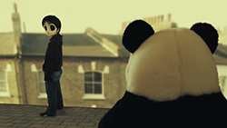 A boy who wanted to be a super hero